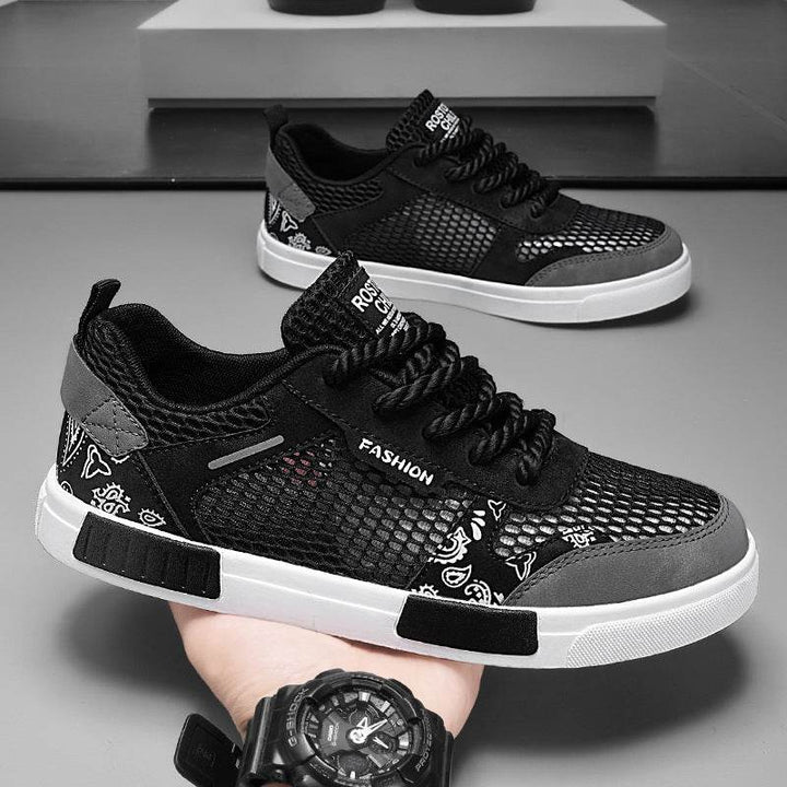 Fashion Sneakers Men Comfortable Mesh Shoes Lightweight Casual - Faithacle