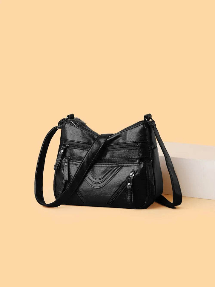 PU Multi-Compartment Crossbody Bag Women - Faithacle