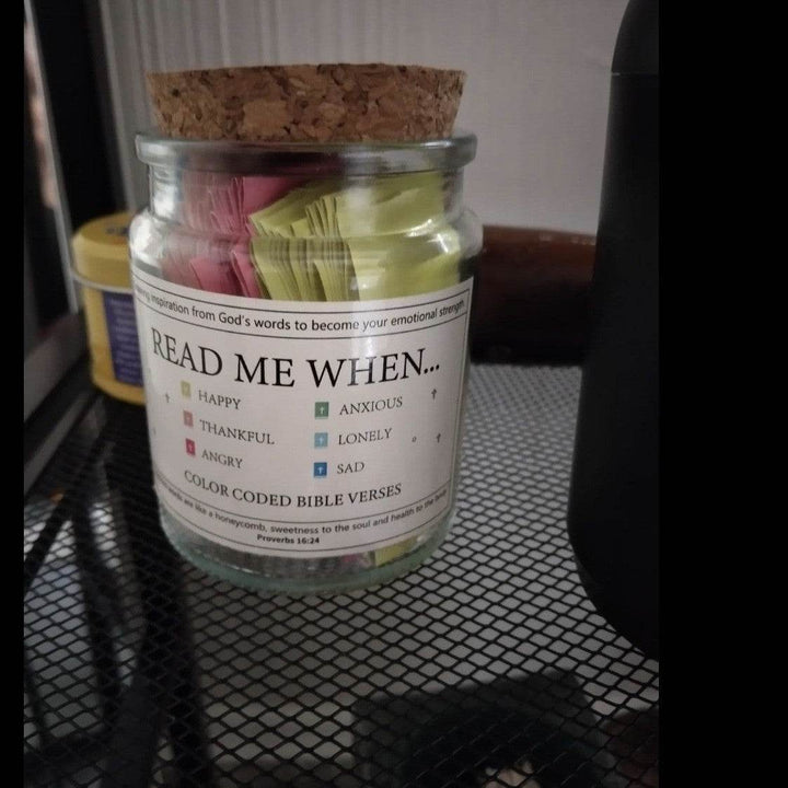 Bible Verses in a Jar, Christian Gifts, Prayer Gifts - Faithacle