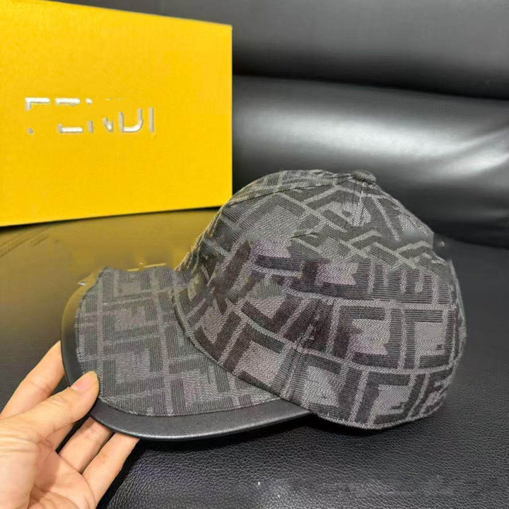 High-end Vintage Print Baseball Cap - Brim Outdoor Sun Protection Hat Unisex - Faithacle