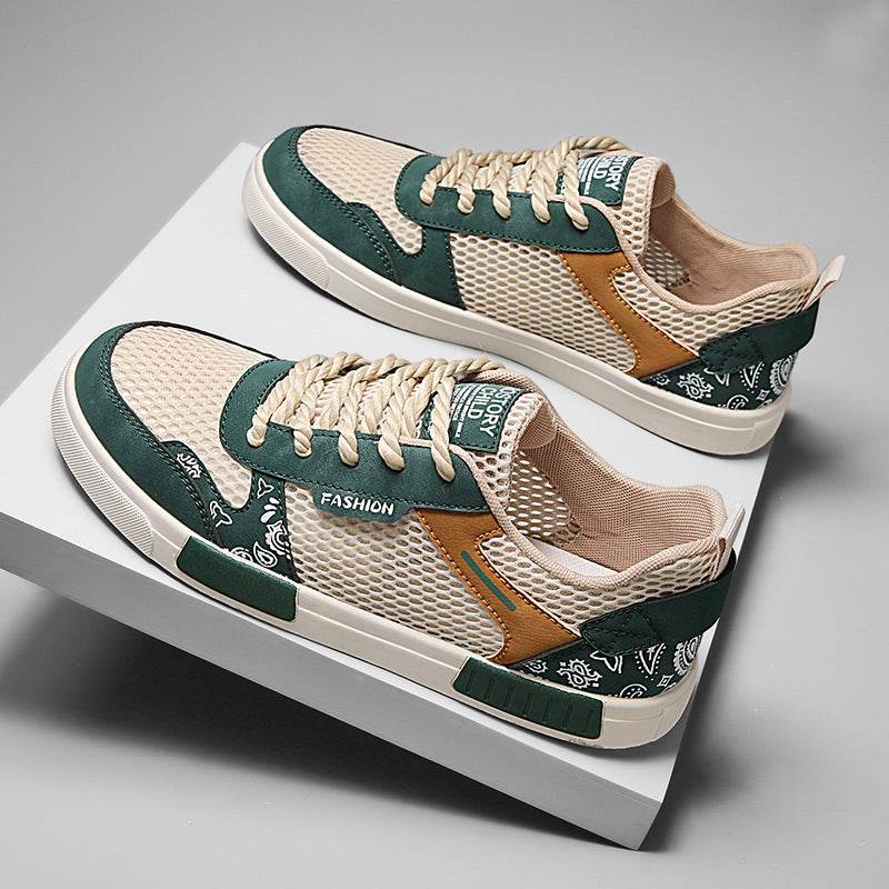 Fashion Sneakers Men Comfortable Mesh Shoes Lightweight Casual - Faithacle