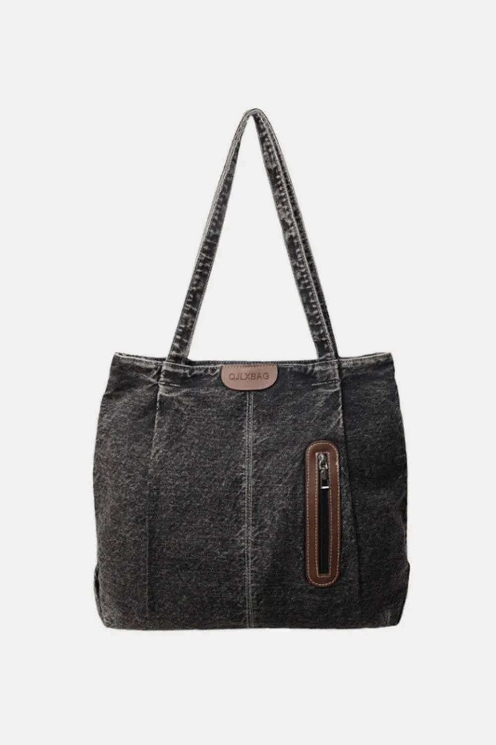 Medium Denim Womens Tote Bag - Faithacle