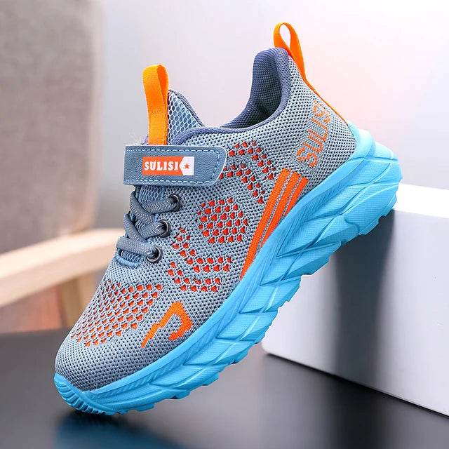 Sports shoes flying woven breathable - Women and girls - Faithacle