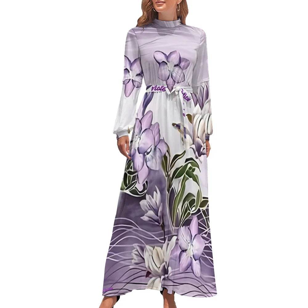 Violet Sensation - Womens Long dress - Faithacle