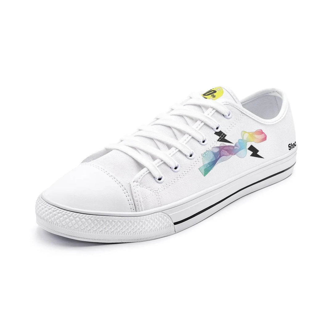 Elite Group - Shockwave Unisex Low Top Canvas - Faithacle