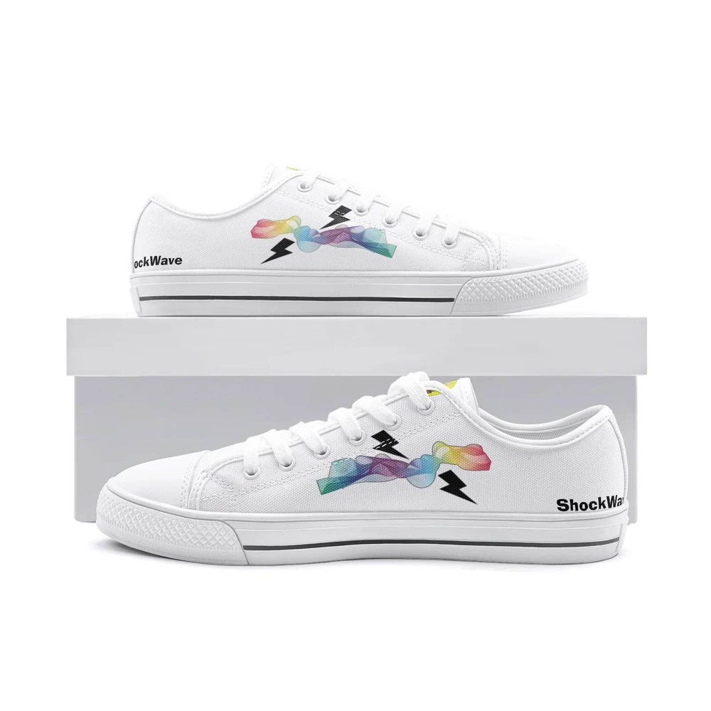 Elite Group - Shockwave Unisex Low Top Canvas - Faithacle
