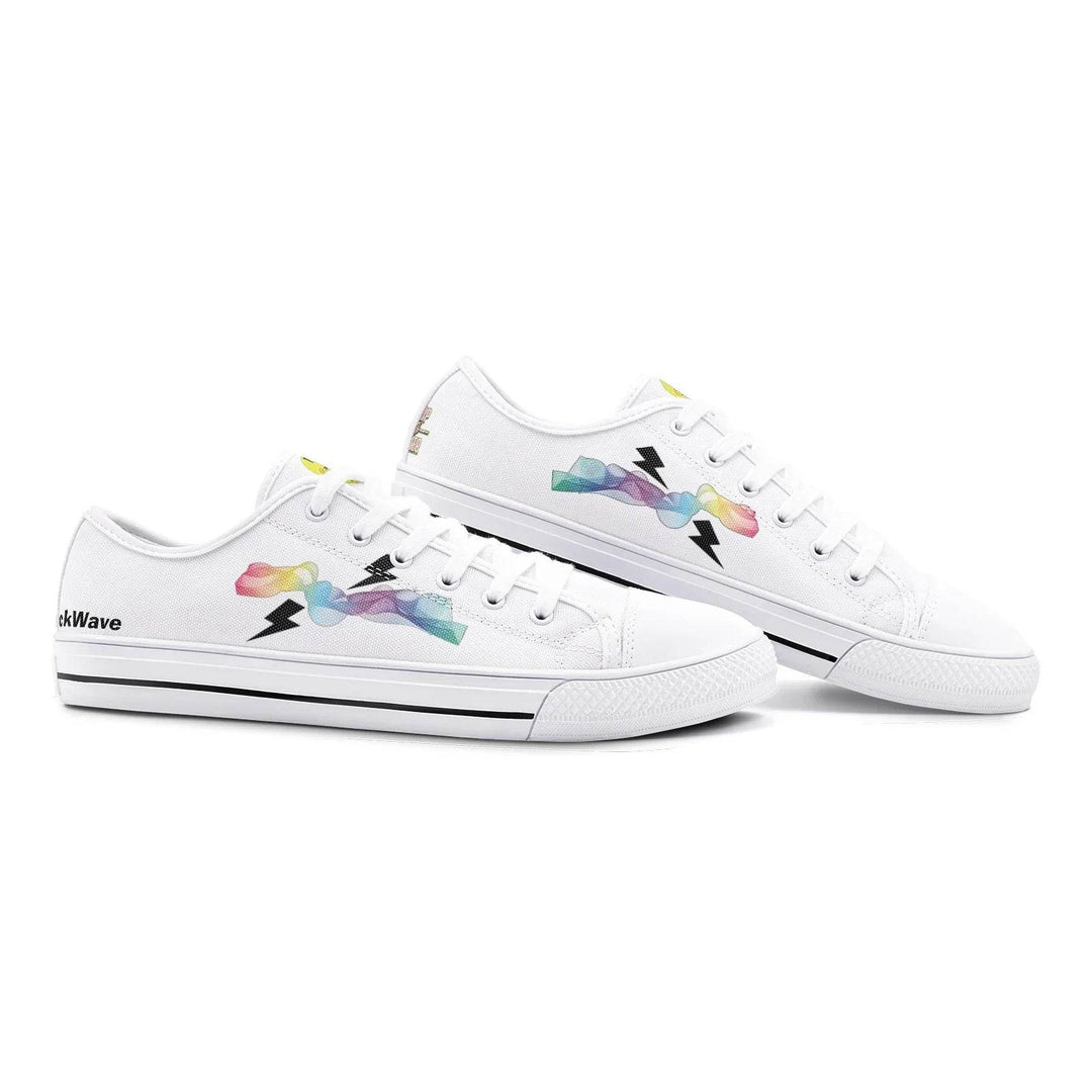 Elite Group - Shockwave Unisex Low Top Canvas - Faithacle