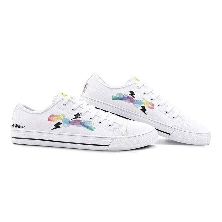 Elite Group - Shockwave Unisex Low Top Canvas - Faithacle
