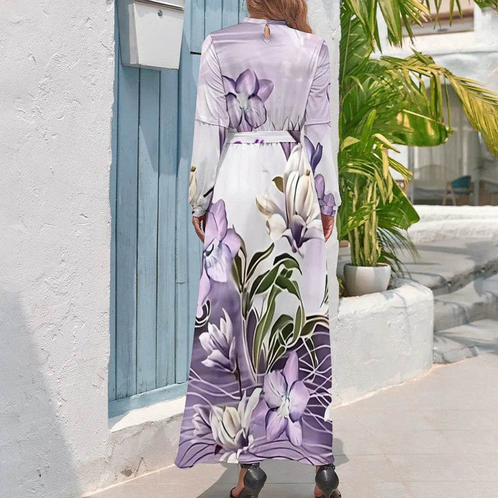 Violet Sensation - Womens Long dress - Faithacle