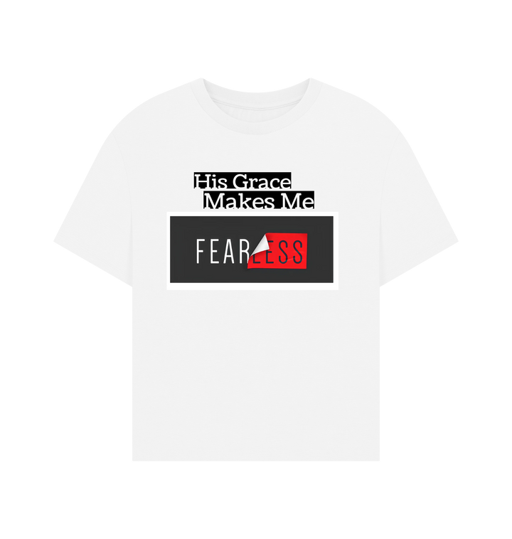 White Printed T-shirt Front