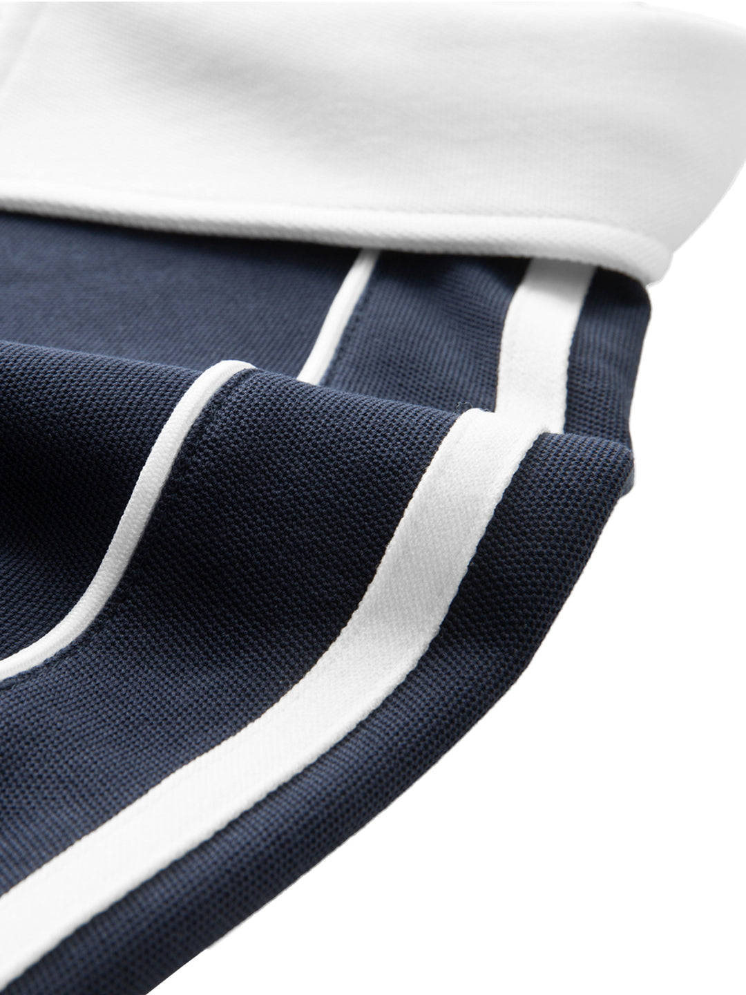 Final Outcome = Success - Unisex Contrast Collar Short-Sleeve Polo Shirt