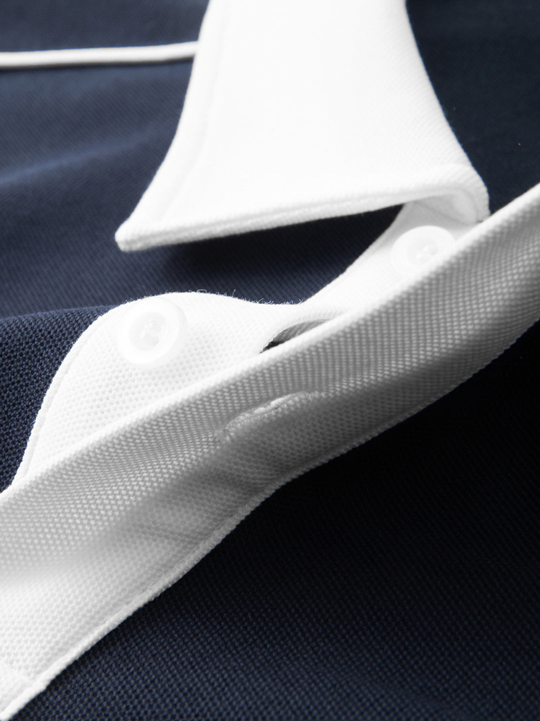 Final Outcome = Success - Unisex Contrast Collar Short-Sleeve Polo Shirt