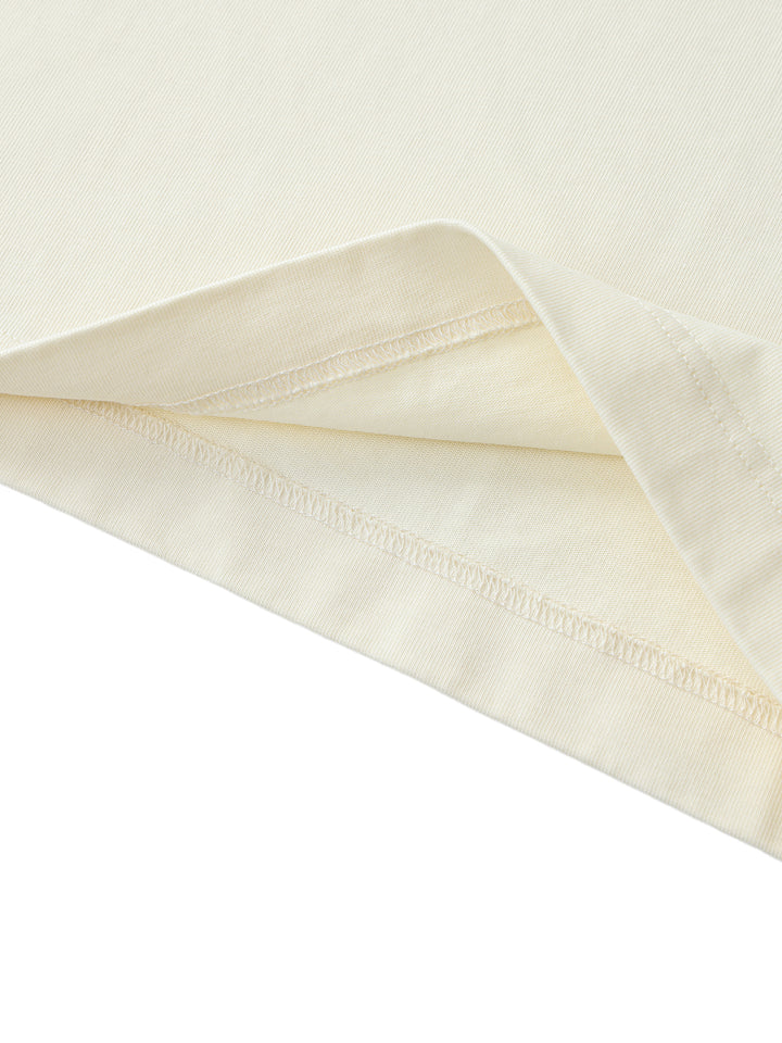 Final Outcome = Success - Loose Cotton Short Sleeve Polo Shirt