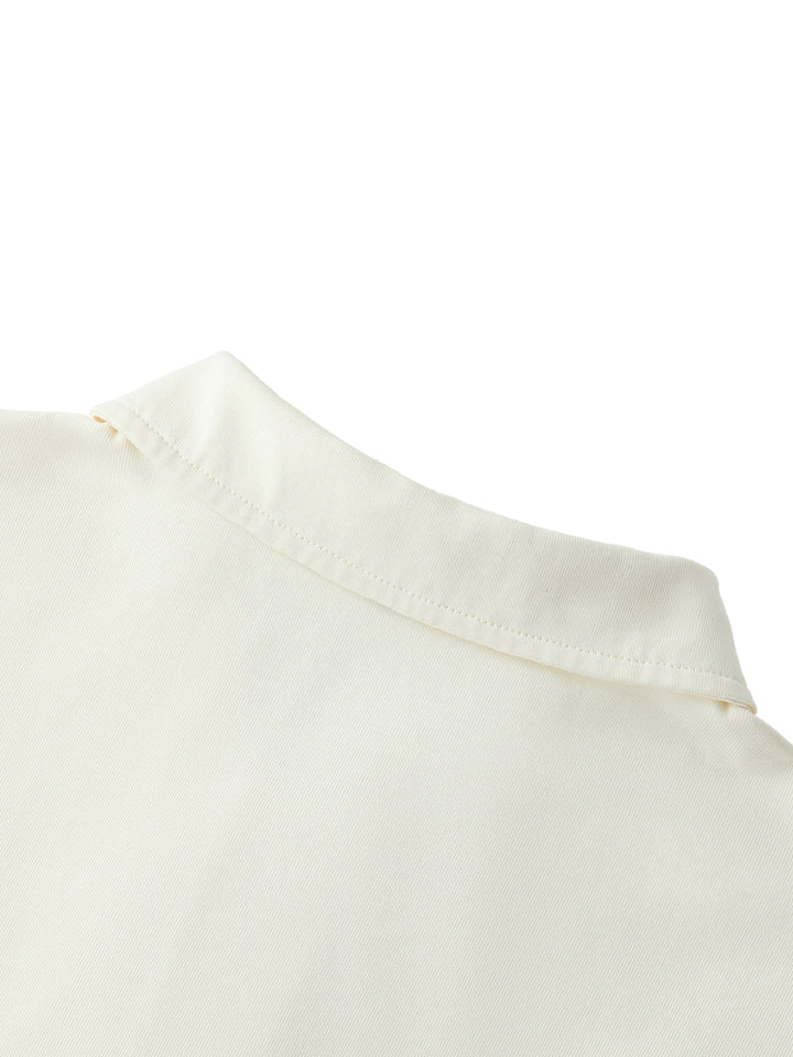 Final Outcome = Success - Loose Cotton Short Sleeve Polo Shirt